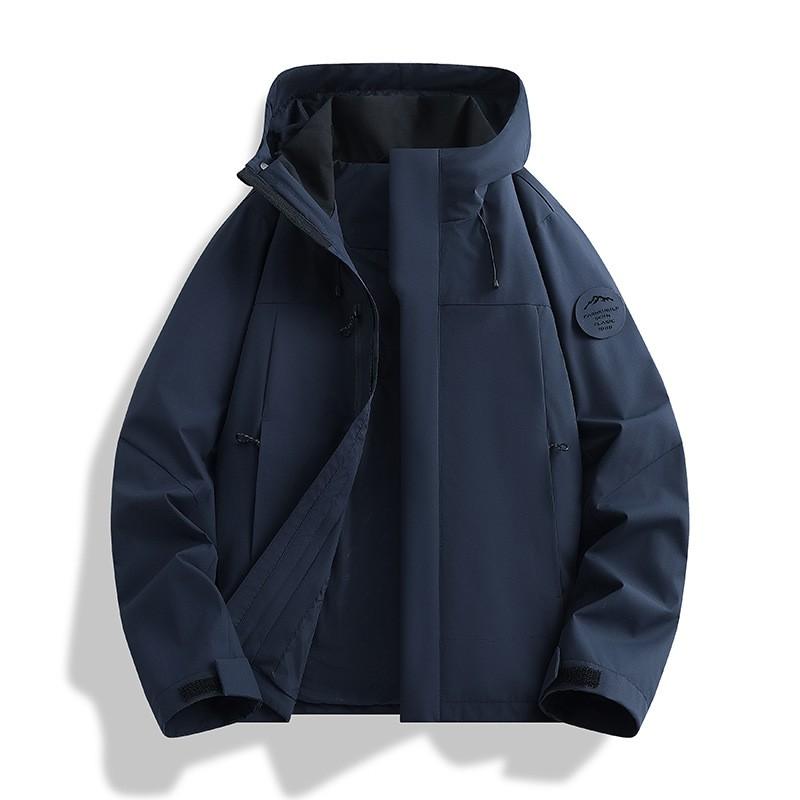 3-in-1 Waterproof Windproof Hiking Jacket Men Women Outdoor Trekking Camping Breathable Insulated Shell With Removable