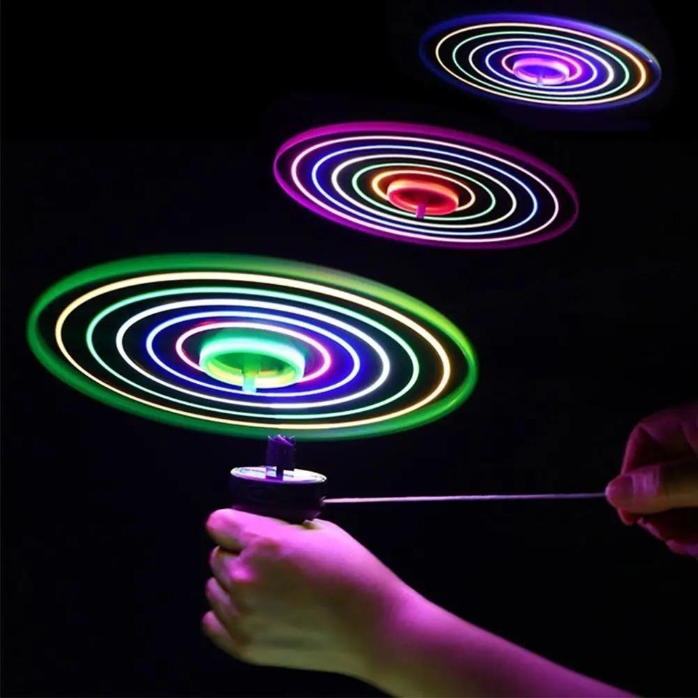 Sports Toy Propeller Toys LED Light Rotating Flying Toy Funny Flash Flying Toy Outdoor Game