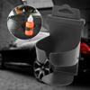 Universal Black Seat Drinking Water Cup Door Mount Mug Drink Bottle Car Cup Holder Organizer Stand
