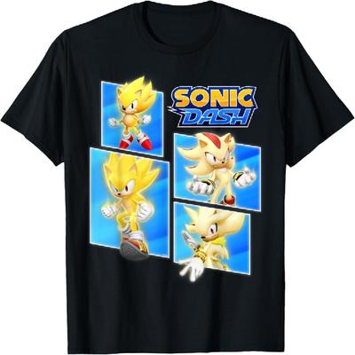 Sonic Dash - Футболка с Супер Ежиками