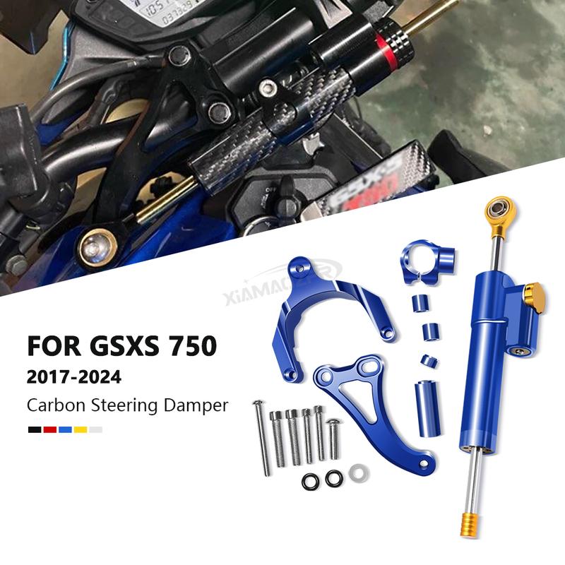 Для GSXS750 GSX-S750 gsx-s750 2017-2021 2022 2023 Аксессуары Стабилизатор рулевого демпфера Кронштейн Крепление Монтажный комплект GSXS 750
