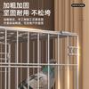 Прочная металлическая клетка для разведения голубей с поддоном для помета поилкой кормушками гнездовым ящиком домашний вольер