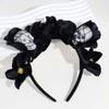 Rose Flower Crown Halloween Skull Hair Hoop Halloween Flower Hairbands  Kids/Children