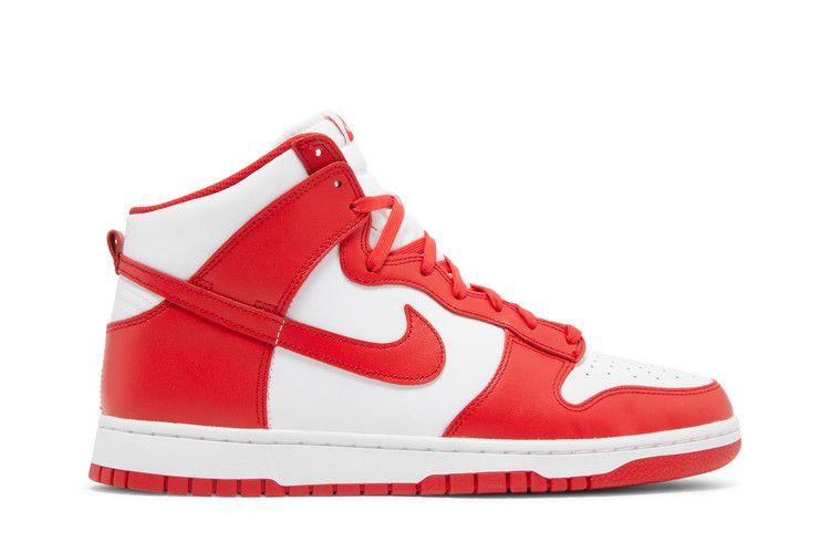 Men's Sneakers Nike Dunk High Championship White Red White/University Red