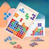 Kids Tetris Hand Grab Default Wooden Fun Cognitive Wooden Numbers Puzzle Plane Puzzle