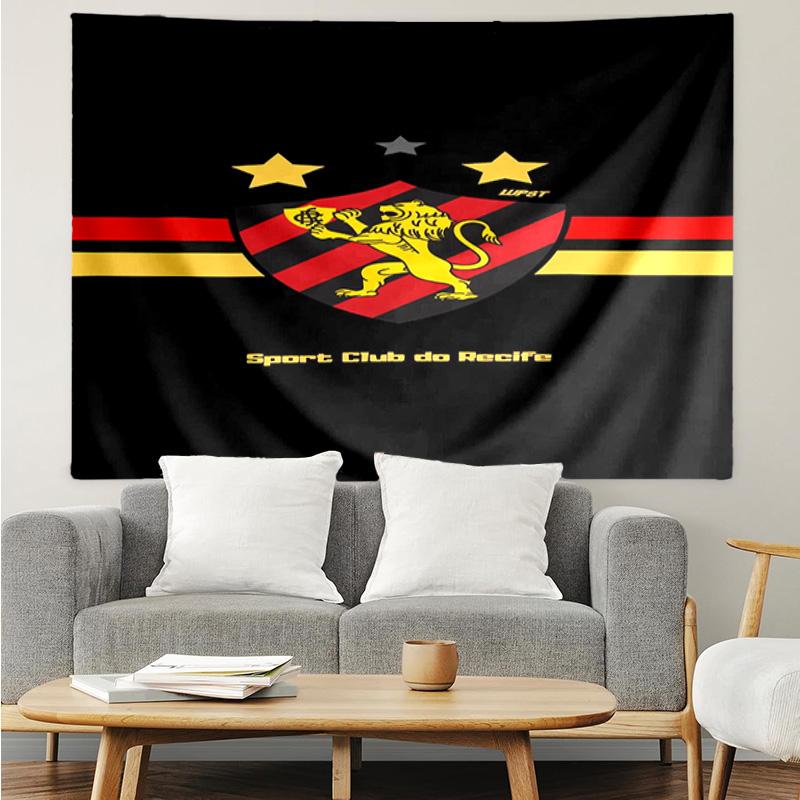 Football Club Emblem lion Tapestry Hanging for Bedroom,Livingroom, Playroom,Decor Art Room Wall Tapestry Holiday and Birthday Gifts