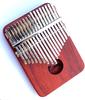 Black Walnut Red Solid Thumb Mini Mini Thumb Mini Kalimba Easy Instrument for Comes with Storage Bag of Solid Quince with Unique Red Yaonkaku, 17-note