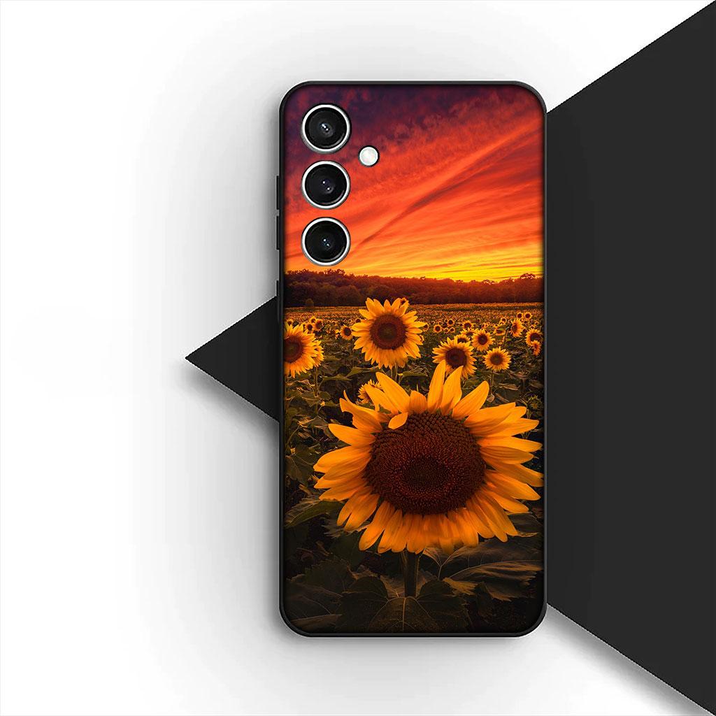 Sunflower Starry Night Van Gogh Phone Cover for Motorola Moto Edge 70 60 Fusion NEO Pro G Stylus G56 G96 G04 G05 20 Soft Case