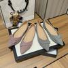 Women Spring Summer Shallow Flats Casual Pointed Toe Shoes Female  Comfortable Slip On Flat Shoes Ballerina Shoes