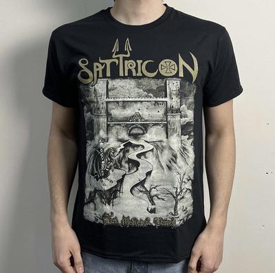 Satyricon - Dark Medieval Times Футболка Черный хаос темный трон Унисекс Футболка