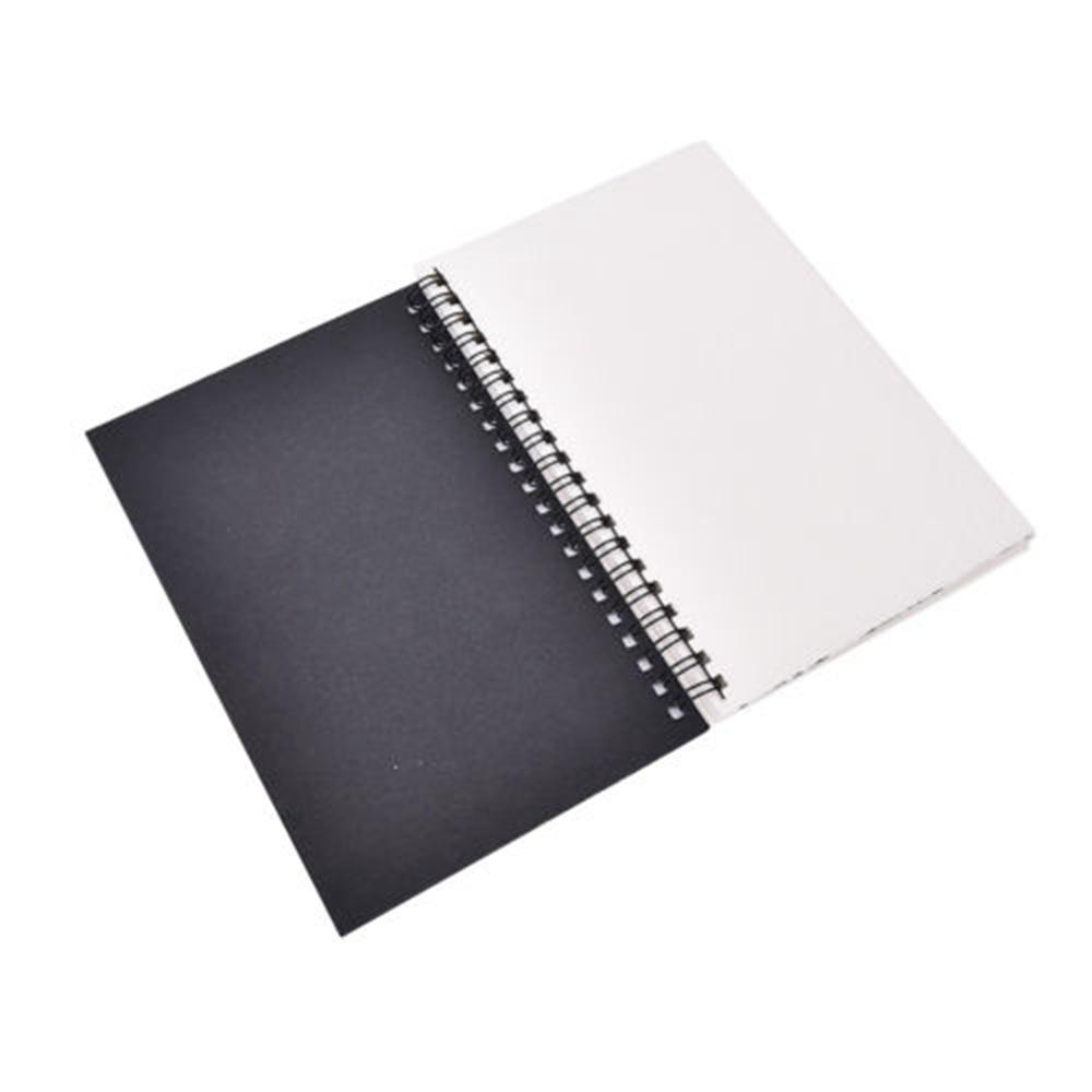 Kids Gift Retro Sketch School Stationery Coil Spiral Bound Notebook Art Paper Sketchbook Crafts