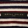Unused BRIAN DALES Made In Italy Stripe Long Sleeve Shirt Men's Used