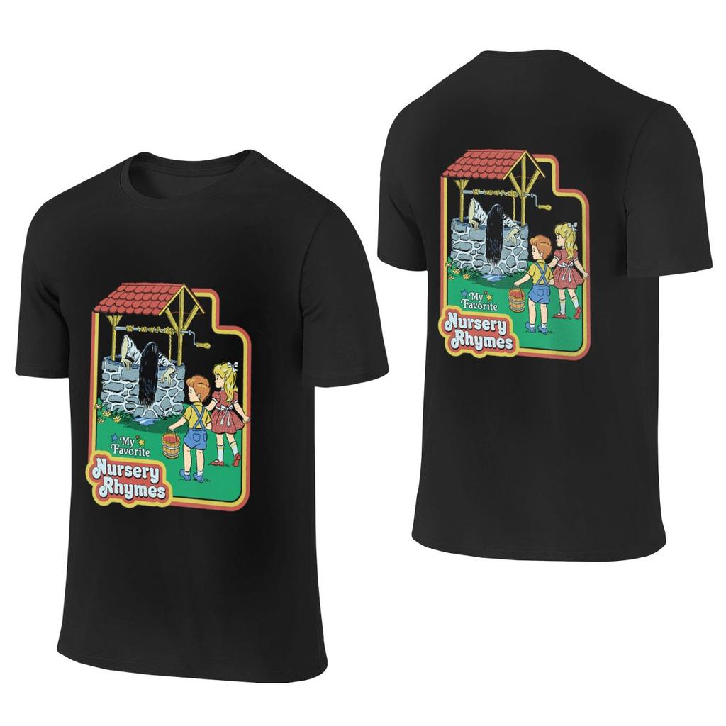 My Favorite Nursery Rhymes Shopping Reversible Tshirt Artistic Boy Full Texture Short Sleeve
