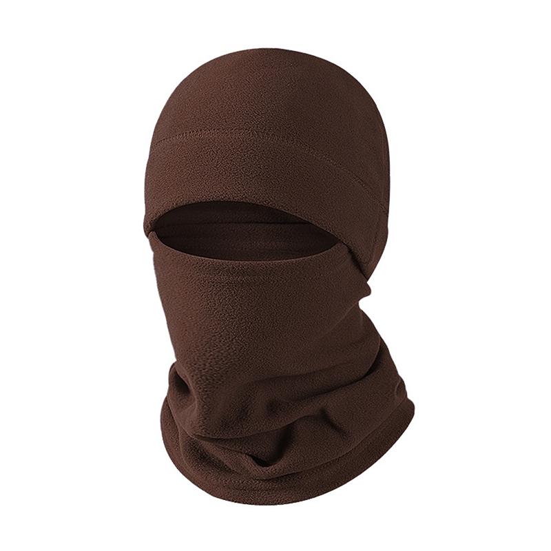 Зимняя теплая флисовая балаклава Polar Coral Fleece для мужчин, маска для лица, утеплитель для шеи, шапки, термочехол для головы, спортивная велосипедная лыжная маска, шарф
