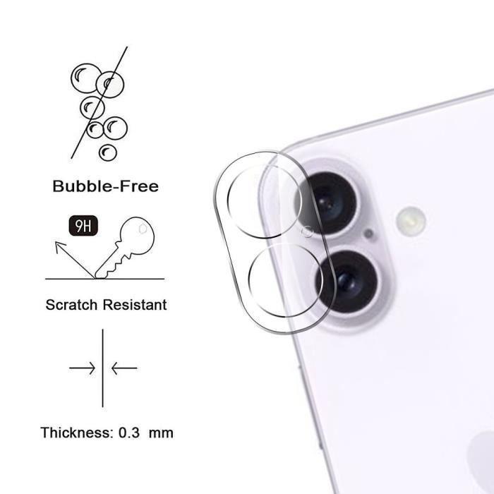 Protective Case - Silicone - for iPhone 16 Plus - Pink - Flexible - Anti-scratch