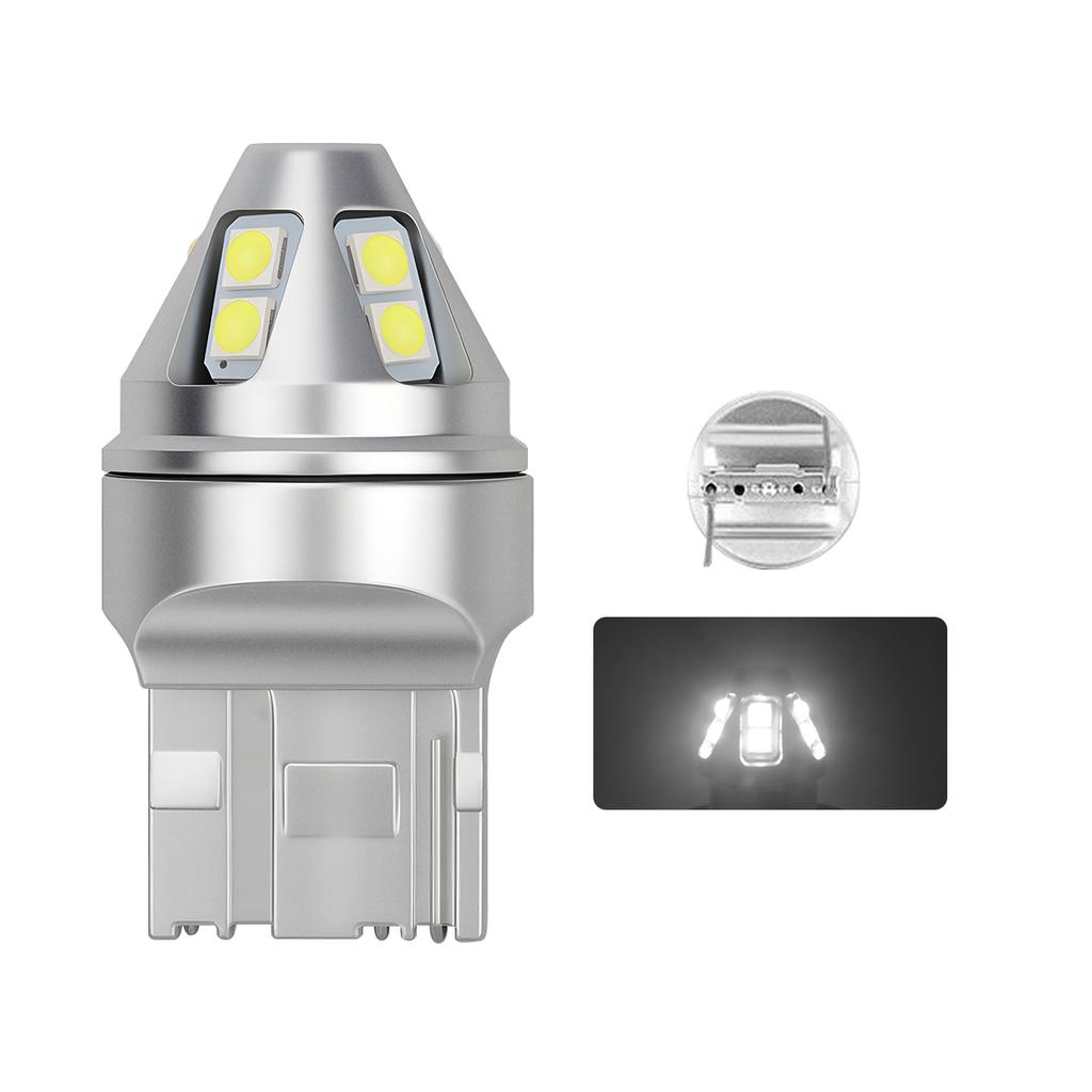 2 шт. T20 7440 W21W WY21W 1156 BA15S BAU15S Светодиодные лампы P21W PY21W Автомобильный свет Указатель поворота 12 В Canbus Белый Красный Автомобильные