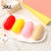 Hand Exercise Ball Simulation Peanut Stress Relief Toy, Slow Rising Squeeze Reliever Relaxation Fidget Toy for Kids Adults