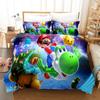 Super Mario Duvet Cover Set Comfortable and Warm Bedding Set for Decorating Your Bedroom and Enhancing Home Life for Teens Gifts