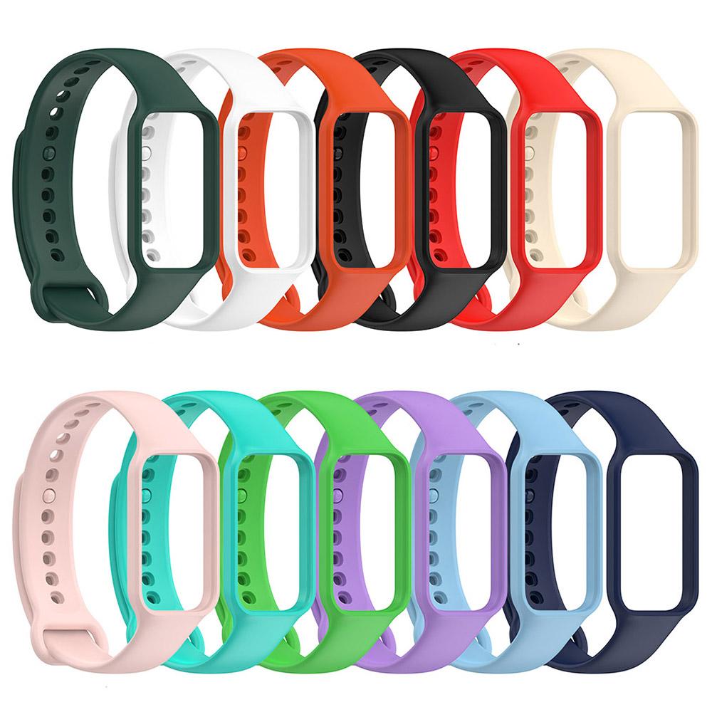 Силиконовый ремешок для браслета Redmi Smart Band 2, браслет для часов Xiaomi Band 8 Active