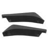 2pcs Rear Bumper Lip Diffuser Spoiler Anti Scratch Protector Glossy Black Universal for Car