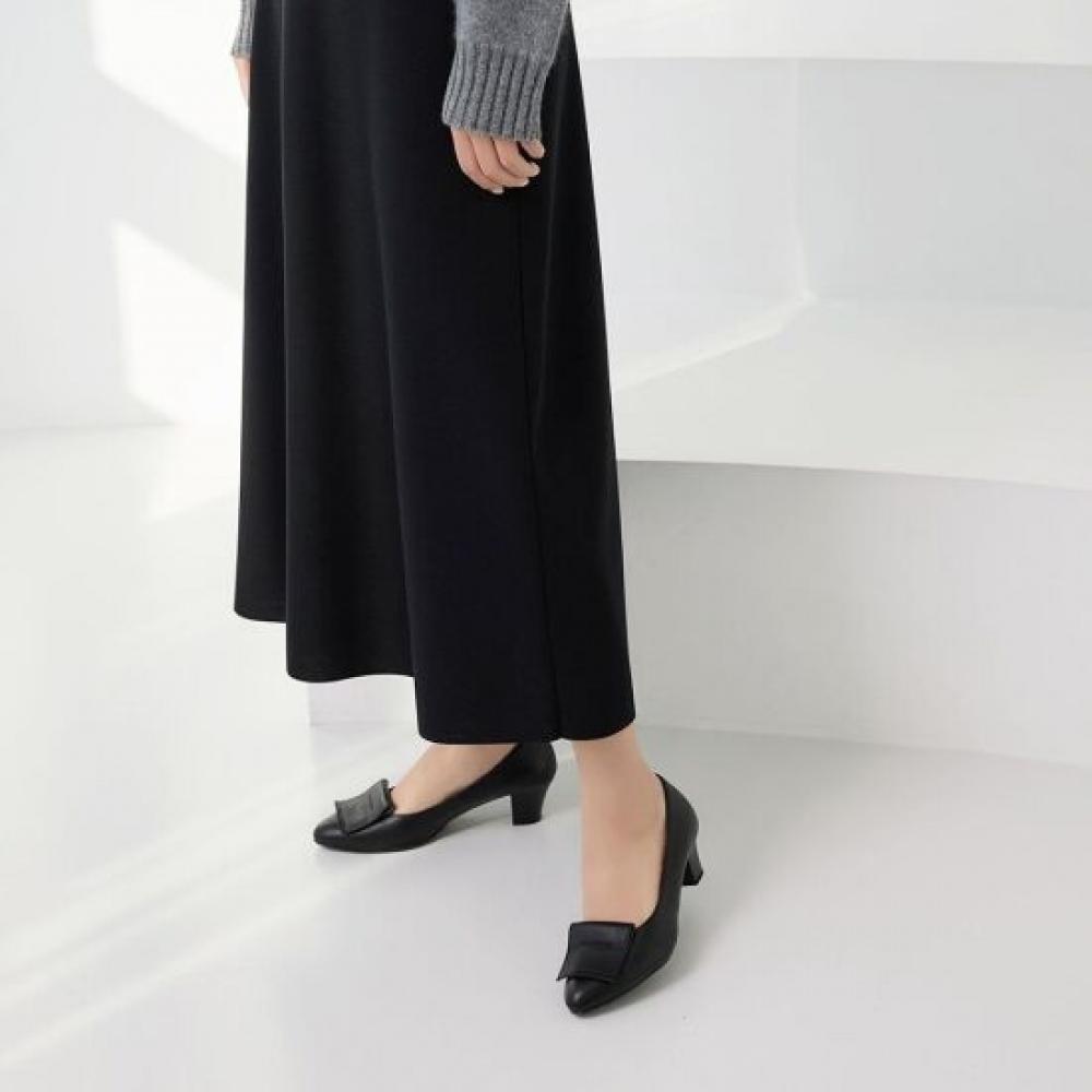 JiSyu Women S Chunky Heel pumpS 5cm