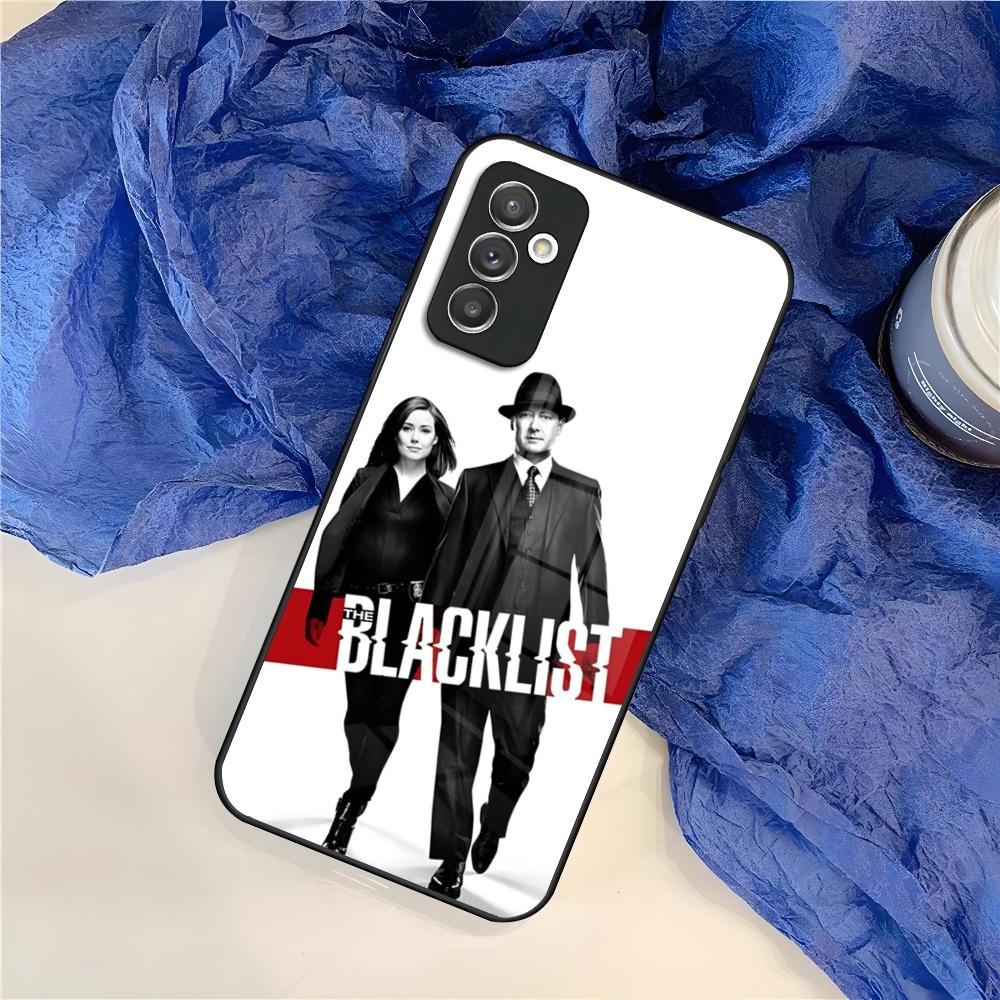 Чехол-телефон B-Blacklist TV для Samsung Galaxy S26 S25 S24 S30 S21 S23 S20 S22 Fe Pro Edge Ultra Plus Стеклянная крышка