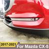 Для Mazda CX-5 CX5 2017 2018 ABS хром передняя противотуманная фара крышка лампы накладка бампер отражатель аксессуары
