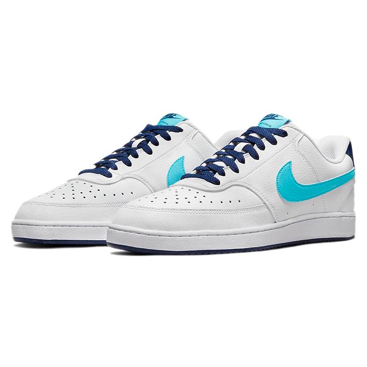 Nike Court Vision Low Белый Синий Void Бирюзовый DM1187-100