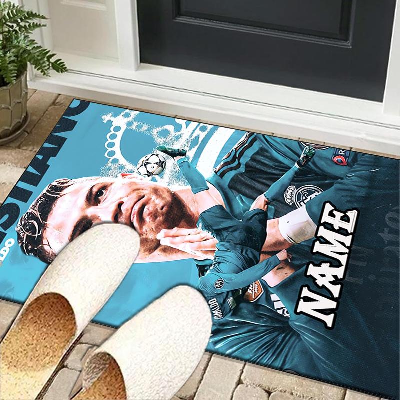 1PC Custom Name Powerful Player Seven Carpet Game rug Area Rug Suitable for Kitchens, Homes, Offices, Living Rooms,Home Decor,Birthday Gift