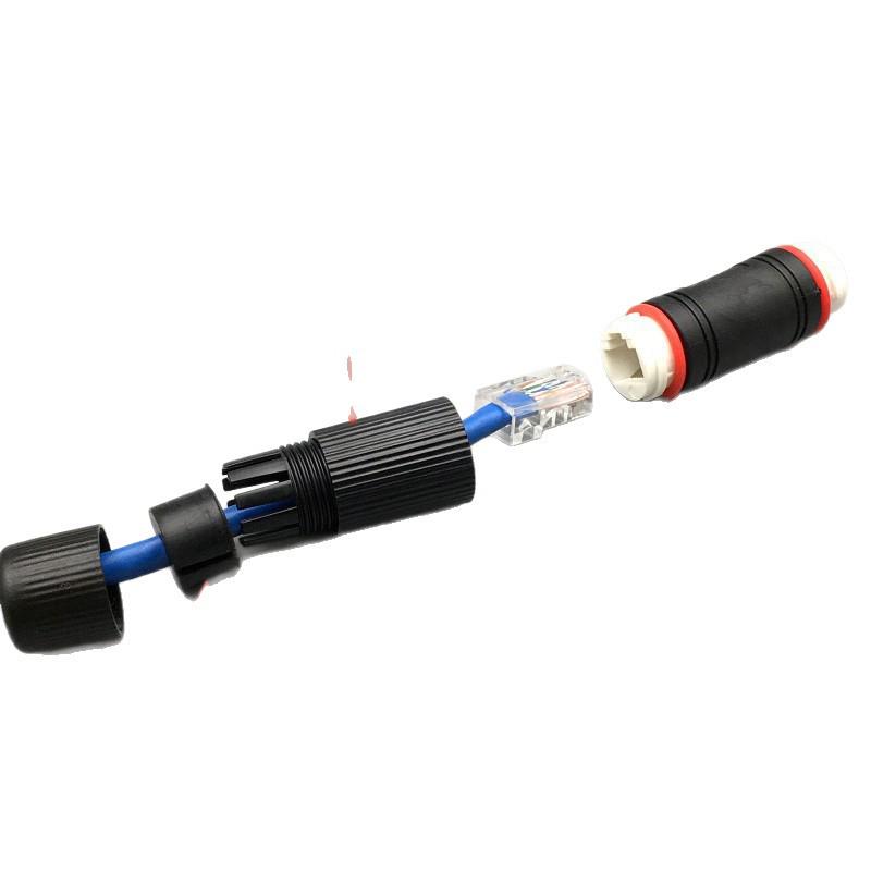 Outdoor RJ45 Waterproof Network Cable Extension Connector