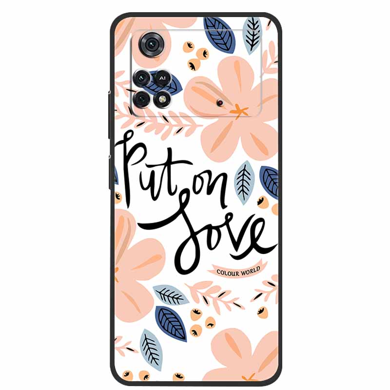For Poco X4 Pro 5G Case Poco M4 Pro 2022 Marble Silicone TPU Back Cover for Xiaomi Poco M4 Pro 4G Phone Case Poco X4 Pro 5G Capa