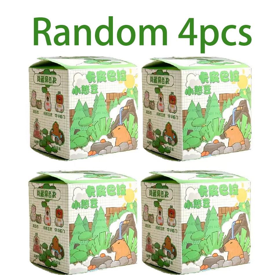 Capybara Figure Blind Box Simulation Capibara Kawaii Anime Animals Figures Doll Children Birthday Christmas Gift