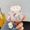 Cute Hello Kitty KT earphone case for Apple AirPods 1 /1 generation cartoon KT bear pro1 earphone case