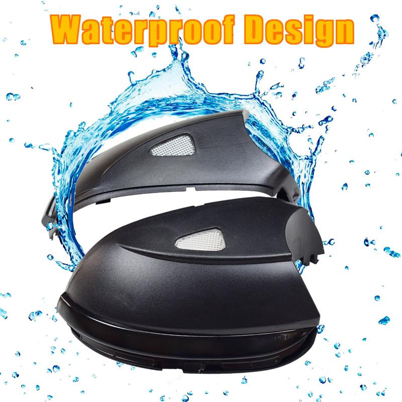 Светодиодный динамический указатель поворота, боковое зеркало, мигающий свет, повторитель, мигалка для VW Passat CC B7 Beetle Scirocco Jetta MK6