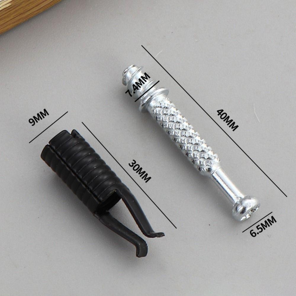 50 шт. Эксцентриковые колеса Комплект для соединения мебели Фиксатор боковой гайки Винт Гайка Соединители Фиксатор соединения 2-в-1 Болт