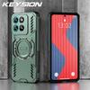 KEYSION Термозащитный чехол для Motorola G86 5G G57 G67 Power Магнитное охлаждение Ударопрочный чехол для телефона для MOTO G100 G15 G75 5G