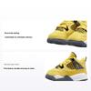 Air Jordan 4 Retro TD Lightning 2021 Детские кроссовки Yellow Tour-Yellow Multi-Color BQ7670-700