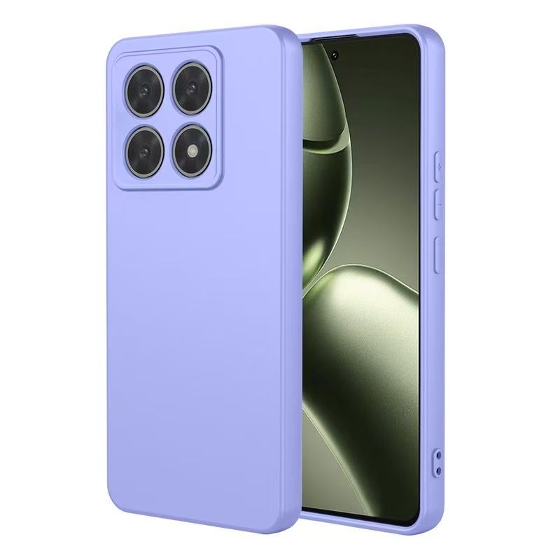 Роскошный Чехол из Жидкого Силикона для Xiaomi Mi 14T 15T Pro Чехол для Xiaomi 14T 15T Pro Матовый Мягкий Защитный Задний Чехол