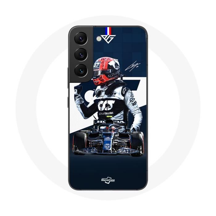Чехол для Samsung Galaxy S21 FE Формула 1 Макс Ферстаппен Автогонщик F1 Синий