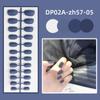 Wearable Short Round Head False Nails Full Cover Press-on Nails New Solid Color Fake Nails  Women