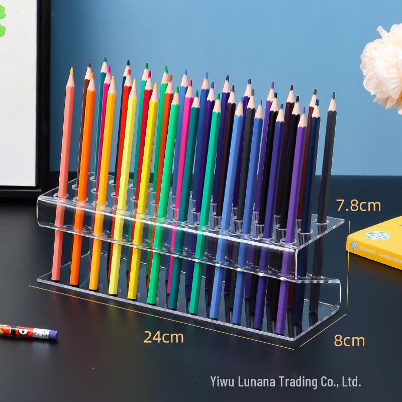 Акриловый пылезащитный держатель для ручек и органайзер для кистей для макияжа
