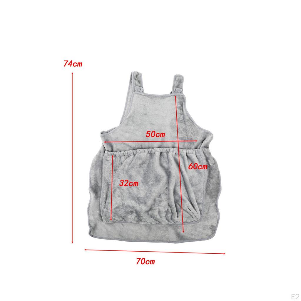 Фартук-переноска для кошек, подвесная нагрудная сумка, мягкий плюш, легкий вес для сна для домашних животных