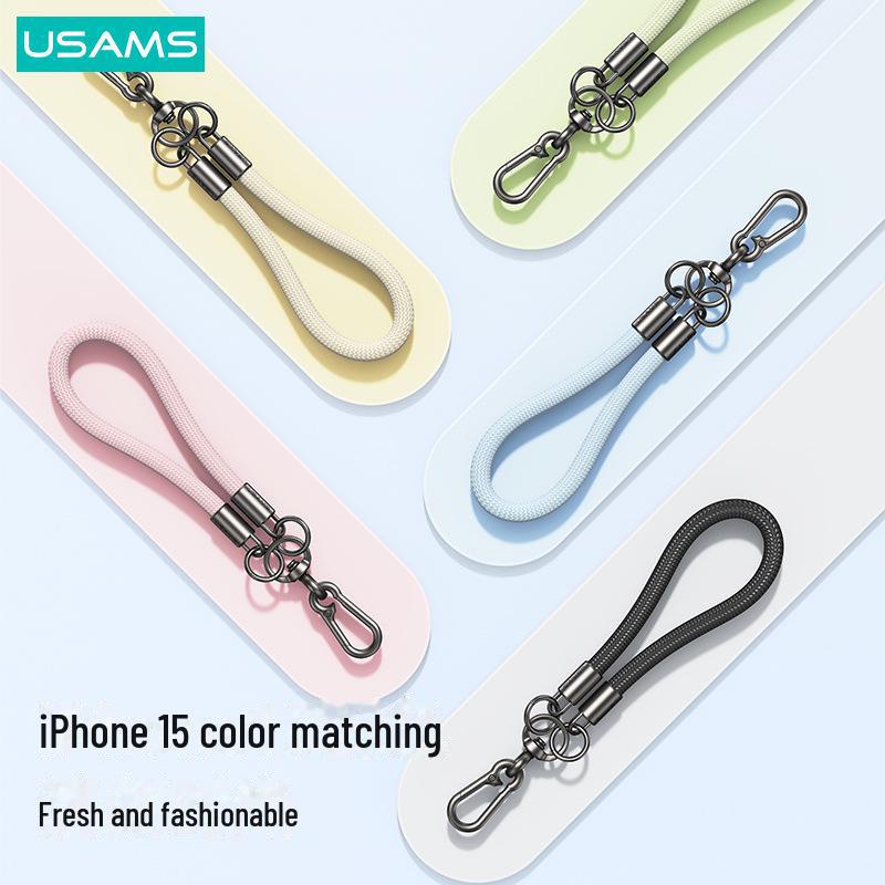 USMAS Модный шнурок безопасности для мобильного телефона с держателем для карт