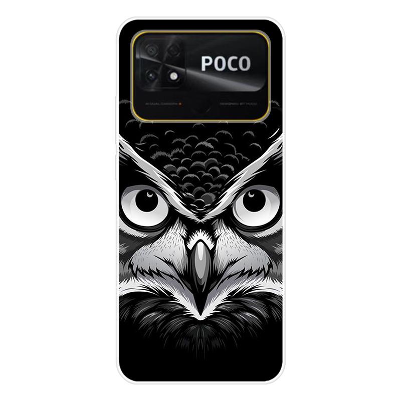 Для Xiaomi Poco C40 C 40 Чехол Мягкая силиконовая задняя крышка Мультяшный чехол для телефона Разнообразие