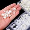 10 Cells 3/4/5/6/8/10/12/14mm ABS Pearl Beads Imitation Pearl Material For Jewelry Making DIY Bracelet Necklace