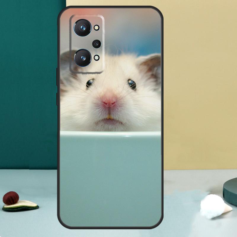 Милый Милый Питомник Хомяк Для Realme GT 7 Pro GT 5 6 6T C67 C61 C55 C53 C51 C21Y C25S C75 10 11 12 13 14 Pro Plus Чехол