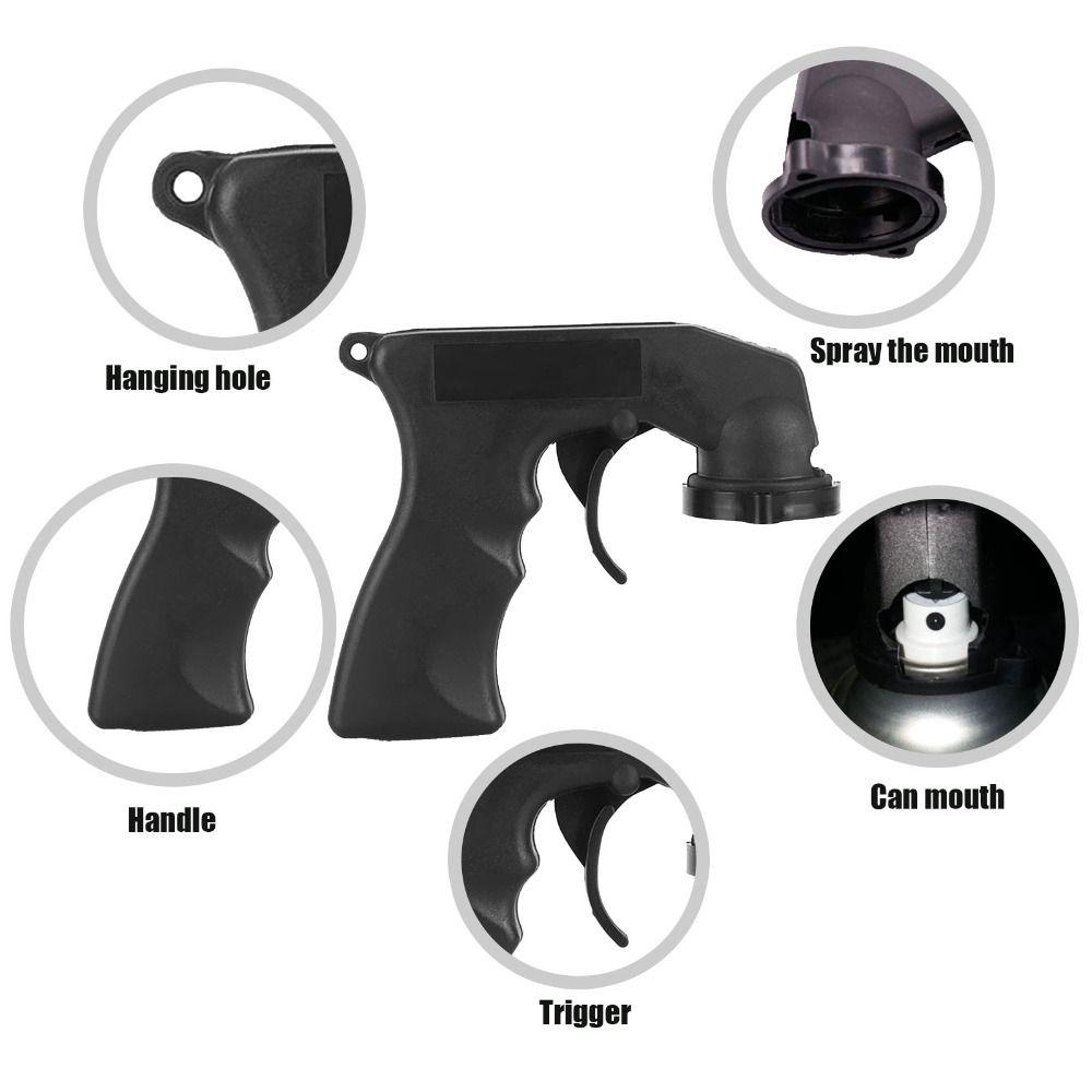 Tools Spray Adaptor Car Spray Paint Handle Full Hand Grip Aerosol Trigger Handle Sprays Cans Holder