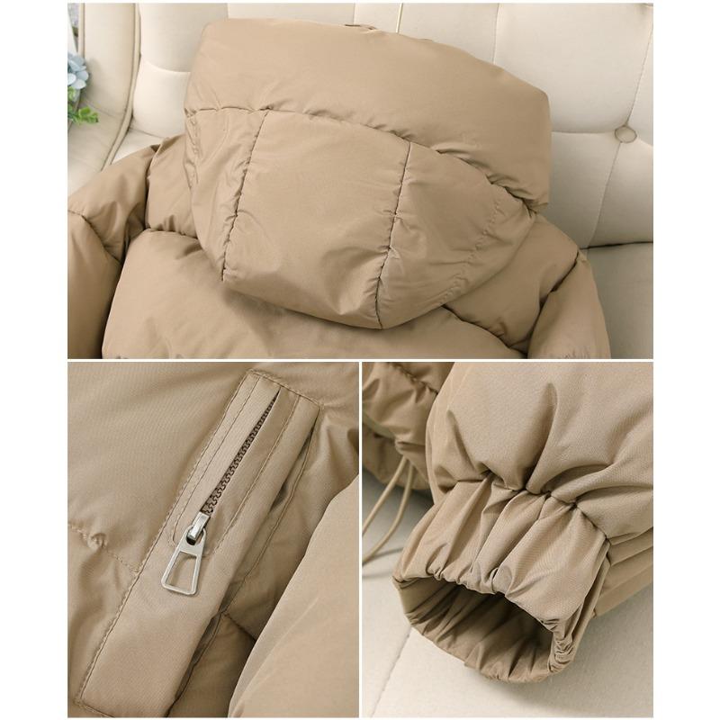 Women Short Hooded Loose Warm Casual Cotton Padded Coat