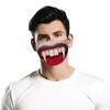 Cikey мужской женский 3D забавный принт с принтом брызги лица 1 шт. Маски щит