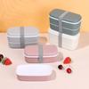 Accessories Fresh-keeping Eco-Friendly Lunch Box Microwavable Dinnerware Bento Box Food Container